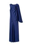 Платье Mango Maxi dress, Navy/Royal Blue - фото 5