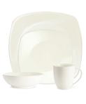 Набор посуды Colorwave Square, 4 предмета Noritake, белый - фото