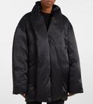 Атласный пуховик Toteme, черный - фото 6