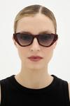Солнцезащитные очки Moschino, бордовый - фото 6