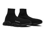 Кроссовки Balenciaga Speed Trainer Mid 'Triple Black', черный - фото 8