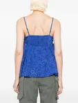 Топ Cressida на бретелях Damson Madder, синий - фото 4