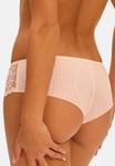 Брифы Simone Pérèle INTRIGUE SHORTY, Sakura Pink/Off-White - фото 2