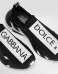 Кроссовки fast из эластичной сетки Dolce & Gabbana, мультиколор - фото 4