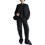 Lemaire Утепленная куртка-бомбер, Black - фото 7