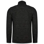 Свитер Superdry Jacob Cable half zip, черный - фото 3
