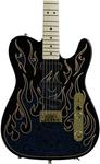 Электрогитара Fender James Burton Telecaster - Blue Paisley Flames - фото