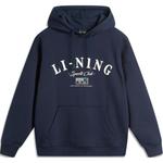 Толстовка LiNing Sports Life Collection унисекс темно-морского синего цвета - фото 2