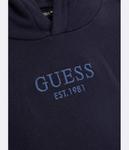 Толстовка детская Guess с вышитым логотипом, синий - фото 3