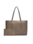 Сумка Calvin Klein Foil Logo Tote W/Pouch LV04F3274G Beige - фото