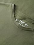 Классический базовый топ Superdry, Beetle Green - фото 5