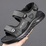 Пляжные шлепанцы мужские Captain illy, серый - фото 5