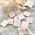 Алфавит - гравированные блоки, 32 элемента, ArtGlob - фото 6