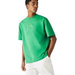 LACOSTE Футболка унисекс зеленая - фото 3