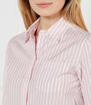 Рубашка женская Weekend Maxmara в полоску, розовый - фото 4