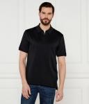 Рубашка поло Regular fit Boss, черный - фото