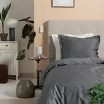 Постельное белье Золушка «Plain Sundays», со стоячим швом Cinderella, антрацит - фото 3