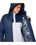 Куртка Columbia Heavenly Long Hooded Jacket, темно-синий - фото 4