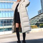 Пуховик унисекс белый Mlb - фото 4