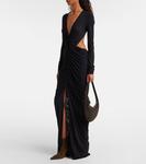 Замшевые ботинки Chelsea Rick Owens, Indigo - фото 3