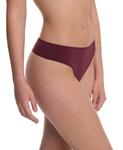 Женские хлопковые стринги Bliss Bare Natori, Royal fig - фото 2
