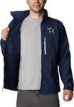 Columbia Men's Collegiate Ascender Ii Softshell, Dc - Collegiate Navy - фото 5