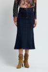 Юбка adL A-line skirt, Navy Blue/Dark Blue - фото