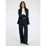 Брюки Selected Rita Wide Leg Fit, синий - фото 6