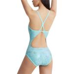 Купальник цельный женский голубой Mizuno - фото 4