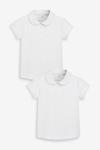 Комплект базовых футболок Next 2 шт, белый - фото