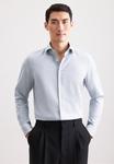 Рубашка делового кроя Slim Fit SEIDENSTICKER, серый - фото 3