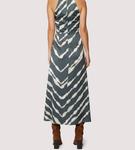 Платье макси Serra Elisa в зеленом мультиколоре LOST + WANDER - фото 2