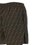 Шорты 'FF' FENDI, мультиколор - фото 4