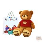 Плюшевая игрушка Hug Bear, размер Extra Large, рост 80см 180см Whoops - фото 10