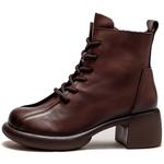 Jay Ботильоны женские, черно-коричневые - фото