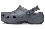 Сандалии classic platform glitter ii clog 'black' Crocs, черный - фото 2