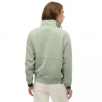 Толстовка Superdry Essential Logo Oversized half zip, зеленый - фото 2