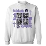Мужской черный свитшот Sabbath Core Cross Cross Licensed Character - фото