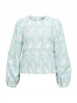 OBJECT Блузка 'OBJMya' в пастельно-голубом цвете - фото