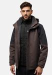 Куртка Jack Wolfskin ROMBERG 3IN1, Peat/Brown - фото