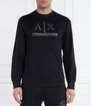 Толстовка мужская Armani Exchange с логотипом, черный - фото