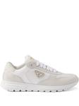 Кроссовки Prada Prax 2.0 Re-Nylon и замша, белый - фото