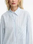 Полосатая рубашка с длинными рукавами Day Birger Et Mikkelsen, синий - фото 4