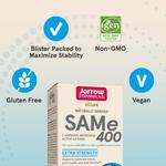 Jarrow Formulas SAM-e (S-аденозил-L-метионин ) 400 60 таблеток - фото 6