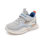 Дышащие детские кроссовки для бега WARRIOR, серый/синий/бежевый - фото 2