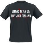 Футболка Gamers Never Die от Gaming-Sprüche - фото