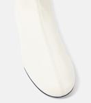 Кожаные сапоги до колена CO, слоновая кость - фото 5