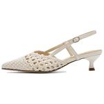 NINE WEST Туфли на высоком каблуке женские белые - фото