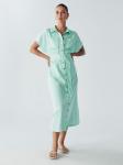 Платье-рубашка Willa Zel, мятный - фото