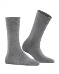 Чувствительный хлопковый носок Falke, серый - фото